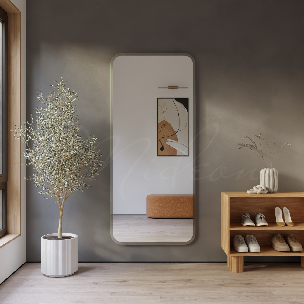 Зеркало в прихожую «Глория-XL» (Pearl-XL) с интерьерной подсветкой