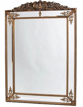 Золотое зеркало в полный рост "Дилан"