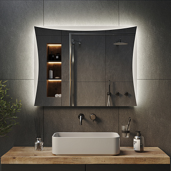 Зеркало «Импульс» с интерьерной подсветкой
