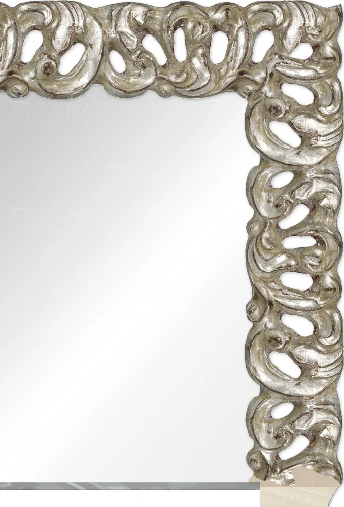 Зеркало «Лукреция» серебро — фото 2
