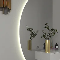 Зеркало с подсветкой с белой консолью «Radiant» — фото 4